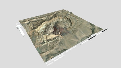 anguru sal geleira Zagros montanhas iran baixar livre 3d modelo Jena estruturas tectônica wukaimi 887a230 3d print model - Mito3D