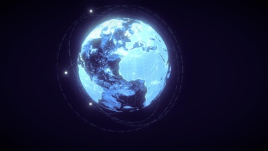 Animé hologramme planète Terre sci 3d modèle acheter royalties libre 3ddisco 9364150 solaire globe astronomie sphère 2k planètes carte 3d print model - Mito3D