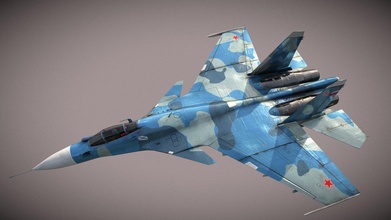 animated su 33 flanker jet fighter - buy royalty free 3d model jotar befe306 3d print model - Mito3D