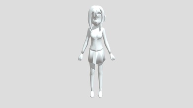 anime girl - download free 3d model thatchywatchy 8a891fd 3d print model - Mito3D