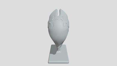 anthem interceptor head pedestal - download free 3d model flameslayer1002 a061404 3d print model - Mito3D