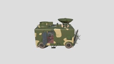 anti aircraft Gewehr Steuerung Radar Fahrzeug download frei 3d Modell lizhiqiang lizhiqiang89 7605ca0 3d print model - Mito3D
