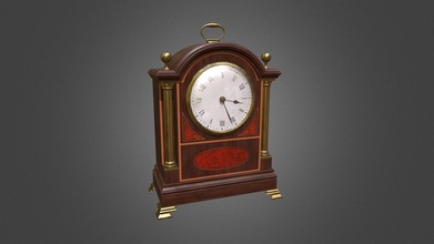 antique l'horloge acheter royalties libre 3d modèle dan falaise danseur 1f62a13 3d print model - Mito3D