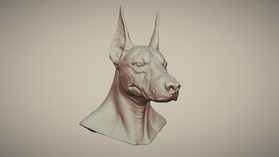 Anubis baş satın almak telif Bedava 3d model rumpelstiltskin stl şekil vermek Antik insansı köpek baskı Mısır Tanrı Yazdır yazdırılabilir agyptian karakter büst adam yaratık zbrush hayvan insan erkek heykel 3d print model - Mito3D