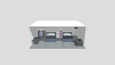 Wohnung download frei 3d Modell iescobed0018 53023b6 3d print model - Mito3D