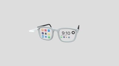 apple ar glasses concept art - download free 3d model pitstoprenders 06319e1 3d print model - Mito3D