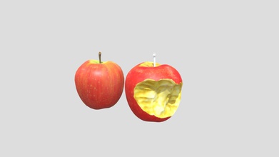 apple bite - buy royalty free 3d model tingting er 6b0112a 3d print model - Mito3D
