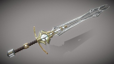 Arcabeidh nder Steampunk espada larga Comprar realeza livre 3d modelo Kim ninguém Kimn 9c6794d 3d print model - Mito3D