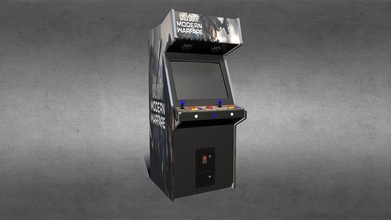 oyun makinesi video makine satın almak telif Bedava 3d model Rockefinger oyunu jetonlu games tesis arcade retro machine cabinet 3d print model - Mito3D