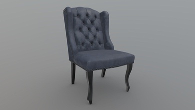 archer chair velvet - buy royalty free 3d model league studio leaguestudio 4fd5b39 3d print model - Mito3D