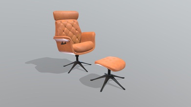 fauteuil - modèle 3d tarandeepbht 7643923 le bras de la chaise 3d print model - Mito3D