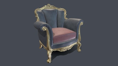 armchair - 3d model antonyurevich c217390 3d print model - Mito3D