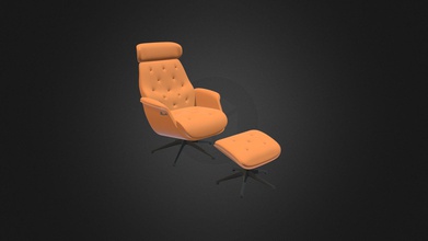 sillón modelo 3d chitraj 2314db9 modelado texturizado 3ds max, photoshop - 3d print model - Mito3D