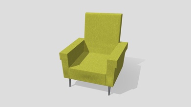 armchair - download free 3d model tyler ferrington tylerferrington eddd78c 3d print model - Mito3D