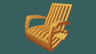 armchair - download free 3d model volandon 4a44bb2 3d print model - Mito3D