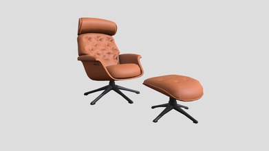 armchair footrest - download free 3d model xprabhu b37edca 3d print model - Mito3D
