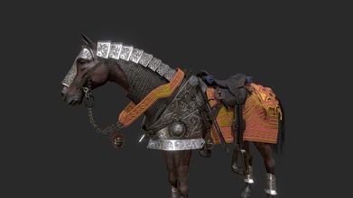 blindé cheval acheter royalties libre 3d modèle pebegou 7e10118 3d print model - Mito3D
