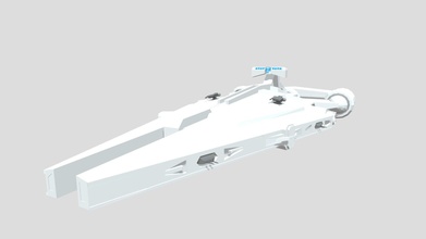 arquitens-class light cruiser - download free 3d model johnnyd joaocarlos98 105763d 3d print model - Mito3D