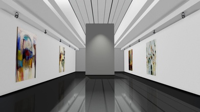 galeria de arte - modelo 3d prefixa 59f9707 showroom gallery 3d print model - Mito3D