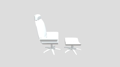 arun hj arm chair model - 3d arunhj94 99395db consists foot rest maya file if lambart material please check rendered images final output 3d print model - Mito3D