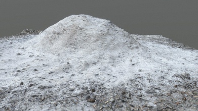ash pile heap ii - buy royalty free 3d model matousekfoto 0442140 gray white ashes stack burnt fire campfire lumber 16k texture included photogrammetry scan 180x24mp 3d print model - Mito3D