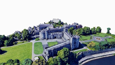 ashford castle scan map medieval - buy royalty free 3d model asen asensio aaccddf 3d print model - Mito3D