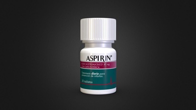 Aspirin Flasche Kaufen Lizenzgebühren frei 3d Modell Leandro Salerno Leansaler 8966f40 3d print model - Mito3D