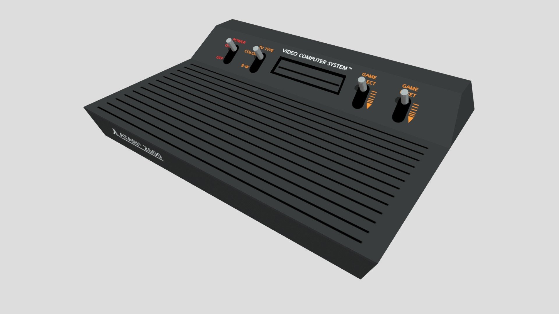 atari 2600 - download free 3d model linus1178 f149f03 3D print model - Mito3D