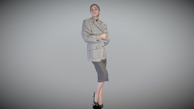 attractive lady dress heels 280 - buy royalty free 3d model deep3dstudio f96c14d 3d print model - Mito3D