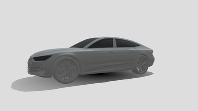 Audi a7 2019 indir Bedava 3d model captaindavid100k 67c0187 3d print model - Mito3D