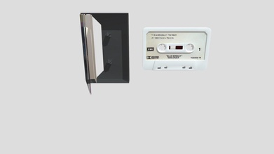 audio cassette & case order - blue monday 3d model xavierhaba 46b14d2 3d print model - Mito3D