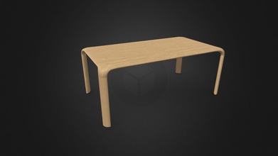 aurelio dining table leolux - buy royalty free 3d model toss90 6f93210 3d print model - Mito3D