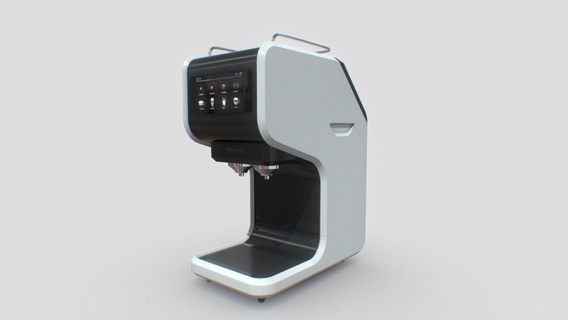 auto coffee maker concept - buy royalty free 3d model robertrestupambudi bar drink food modern cafe white cappuccino espresso household restaurant equipment hot morning dispenser beverage appliance counter automatic tool machine kitchen illustration making preparation caffeine latte design technology cup shop electric black 3d print model - Mito3D