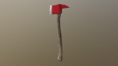 axe asset - download free 3d model alexander blom exiistin f101215 basic modelled friend refined made textures 3d print model - Mito3D