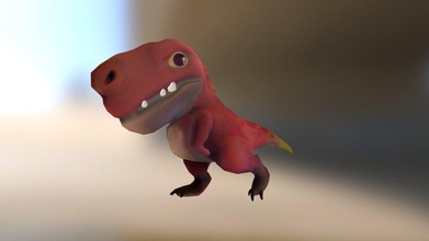 baby dino walk - 3d model turbulenceking c76a838 please kill me if animation doesnt work i&rsquo ve redone twice today jesus christ hate rigging 3d print model - Mito3D