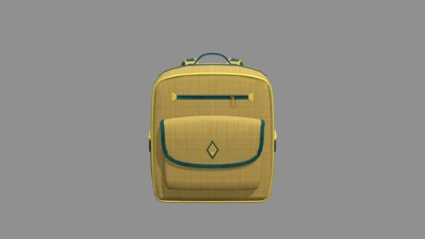 borsa del sacchetto di scuola - modello 3d misitewang 2a1b94a 4096 texture 3d print model - Mito3D