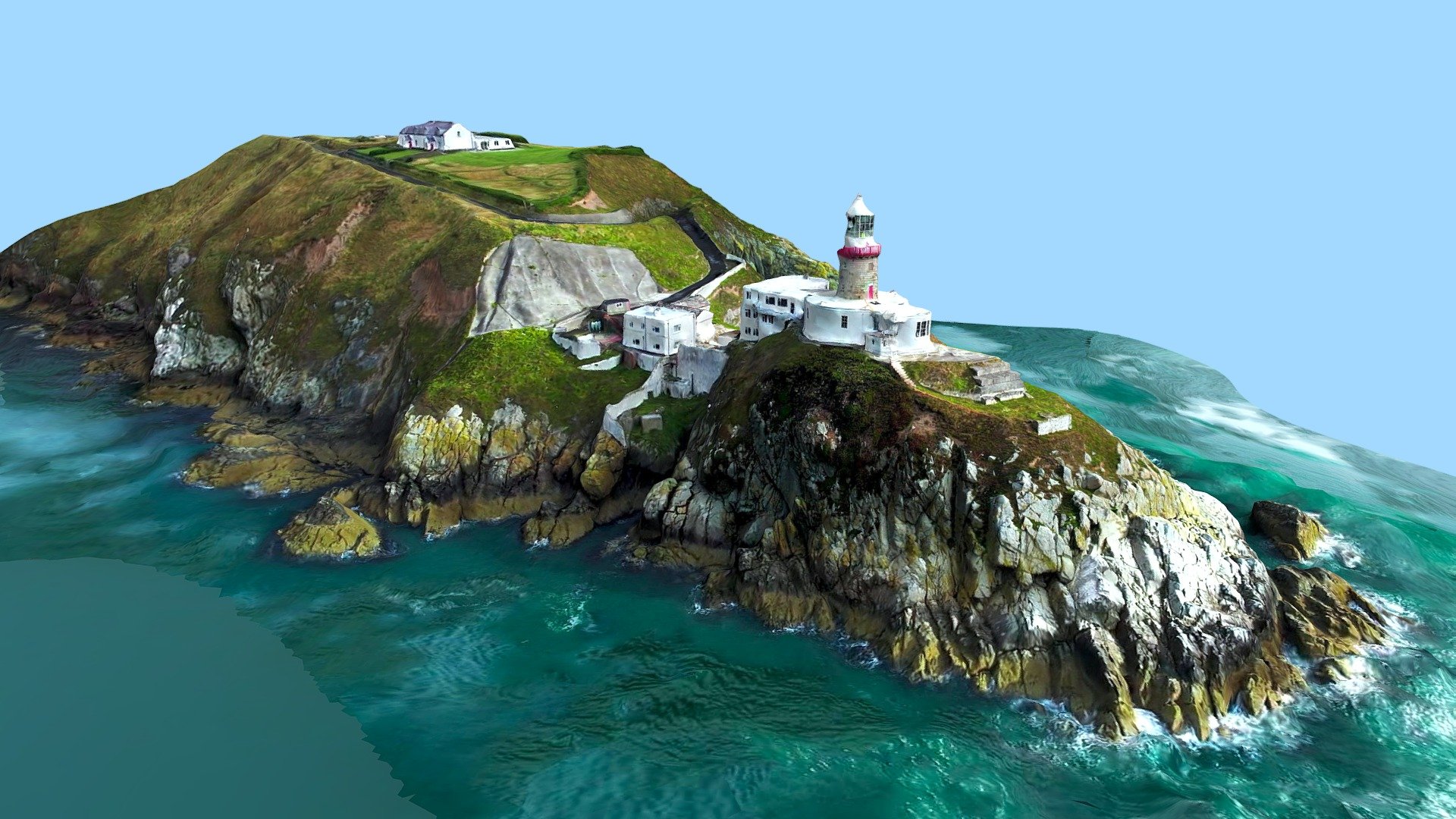 baily lighthouse dublin ireland - buy royalty free 3d model libanciel 7c62f36 3D print model - Mito3D