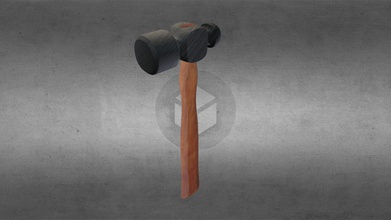 ball-peen hammer - download free 3d model constantine99 8cfd79d 3d print model - Mito3D