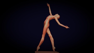 ballerina - buy royalty free 3d model paul marx my3dscanner ab98b0d 3d print model - Mito3D