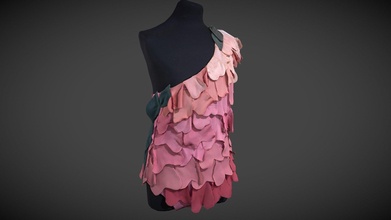 balé traje rosa malha 3d modelo ninma mur 463fd51 3d print model - Mito3D