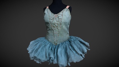ballet costume tutu high poly - 3d model ninma ritis 420a5e4 3d print model - Mito3D