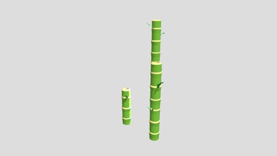bamboo sprig model - 3d katsalo 2356edf 3d print model - Mito3D