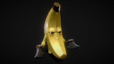 Bananenserker Banane stl Dateien Kaufen Lizenzgebühren frei 3d Modell tuteupai f4ee9b0 3d print model - Mito3D