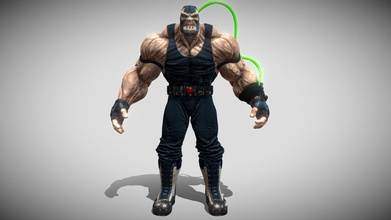 bane animated - 3d model rockser3d rockser 3f5c723 3d print model - Mito3D