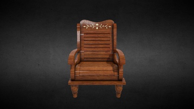 banha sofa 1 seater - download free 3d model arjunshady 0672173 3d print model - Mito3D
