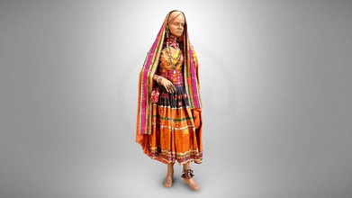 banjara costume - 3d model malopolska virtual museums wirtualnemuzeamalopolski 322d63b 3d print model - Mito3D