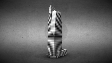 bank america tower - york - buy royalty free 3d model luminou cs luminou 21e710a 3d print model - Mito3D