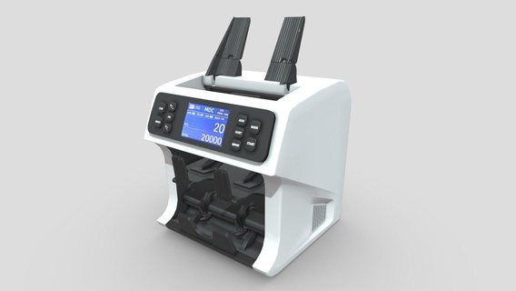 banknot sayaç satın almak telif Bedava 3d model chakkitpp ofis para mağaza Market birimi banka fatura Not nakit mart değiş tokuş test cihazı bankacılık doğrulama 3d print model - Mito3D