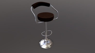 bar stool barhocker - 3d model r23 478fed4 3d print model - Mito3D