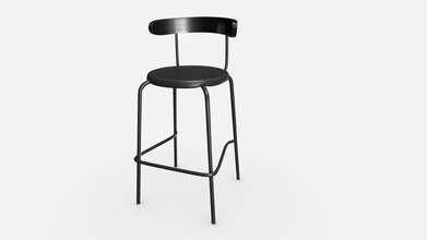 bar stool ingvare - buy royalty free 3d model total marginal 481eb6e ikea high poly archviz clear topology uv maps pbr materials 3d print model - Mito3D